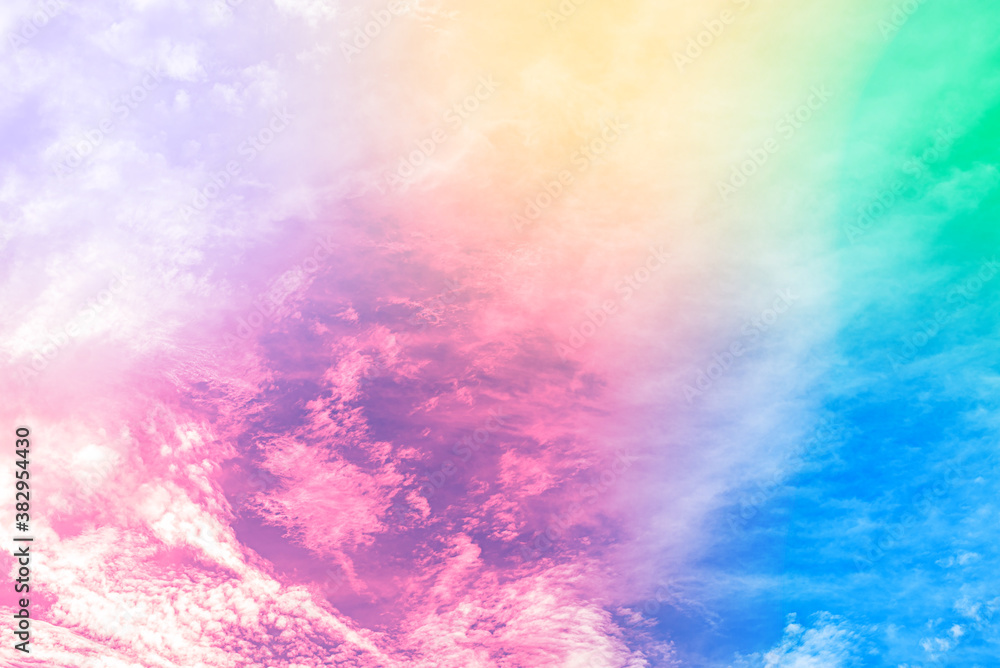 Amazing beautiful art sky with colorful clouds Amazing beautiful art sky with colorful clouds