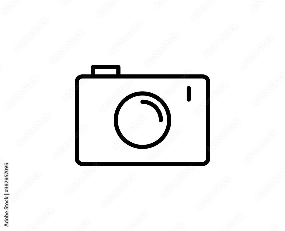 Camera line icon