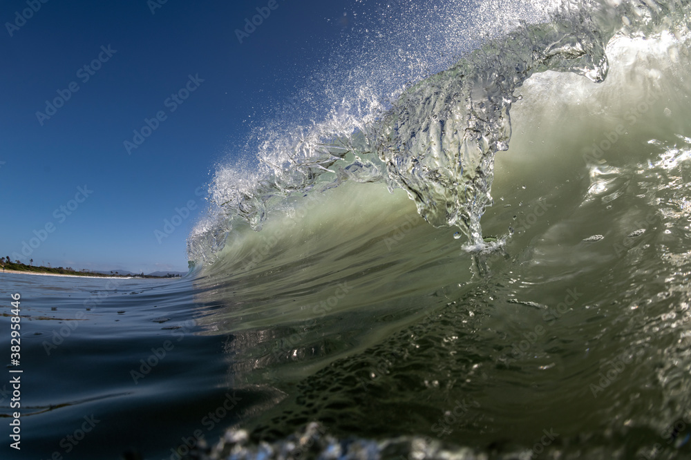 Obraz premium Glassy waves, Australia
