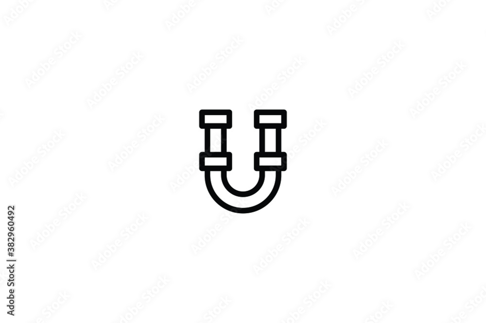Construction Outline Icon - Pipe Construction Outline Icon - Pipe