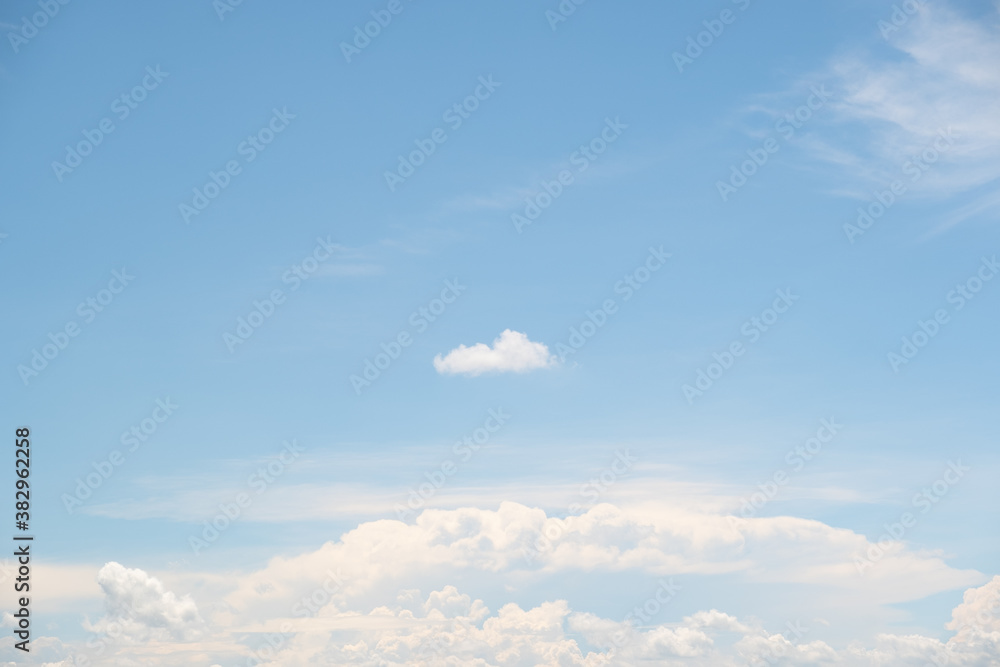 White cloudy and blue sky. White cloudy and blue sky.