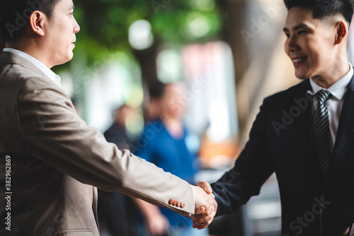 Group of sucessful business...