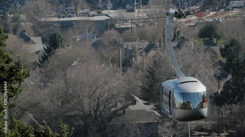 Portland Travel Tourism Tram Skyline People Work Business