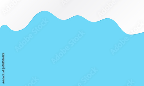 White melt drips or liquid sauce and milk drops. White liquid or melted chocolate drips, milk current paint.