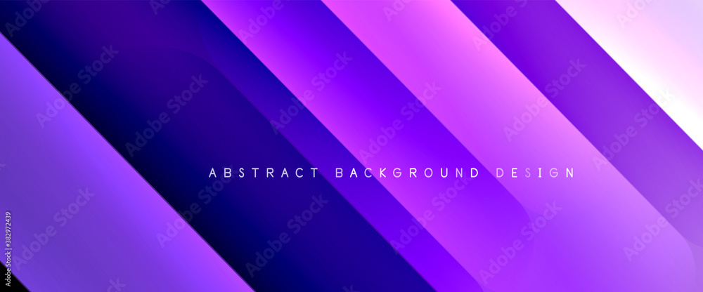 Fototapeta premium Fluid gradients with dynamic diagonal lines abstract background. Bright colors with dynamic light and shadow effects. Vector wallpaper or poster