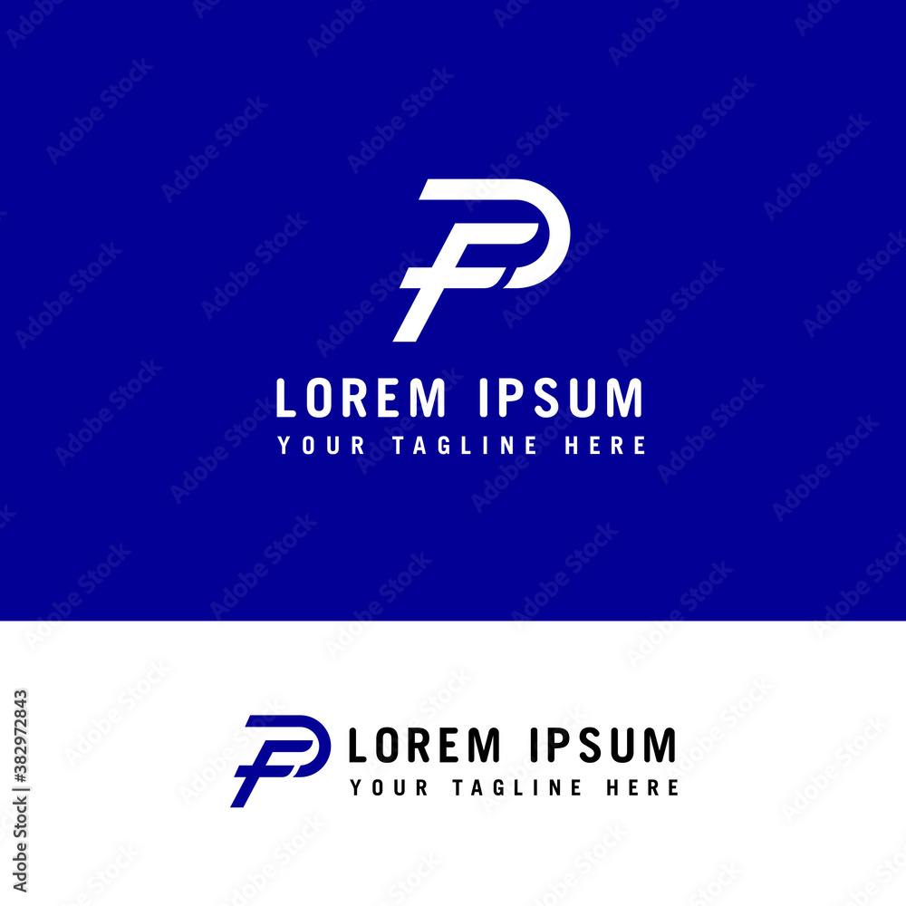 letter-fp-pf-logo-f-and-p-monogram-line-style-logo-design-concept