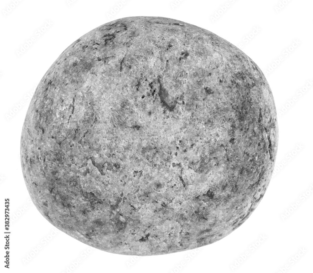 Natural large stone, cobblestone isolated on white background. stones for baths and saunas Natural large stone, cobblestone isolated on white background. stones for baths and saunas