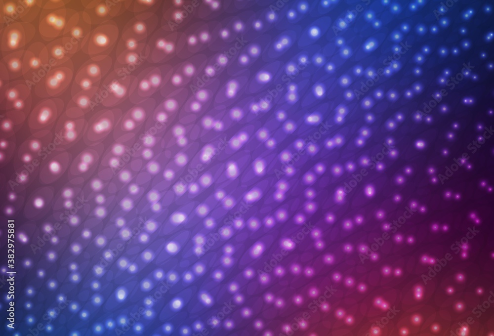 Light Blue, Red vector background with bubbles. Light Blue, Red vector background with bubbles.
