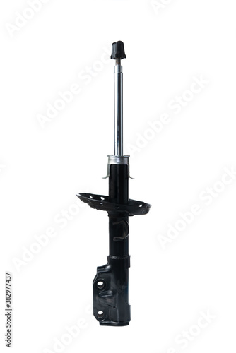 Suspension Strut car isolated on white background,shock absorbers