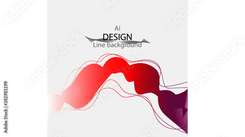 Wave Abstract vector background, transparent waved lines for brochure, website, flyer design.