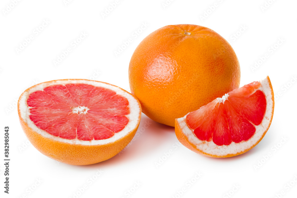 Ripe grapefruits Ripe grapefruits