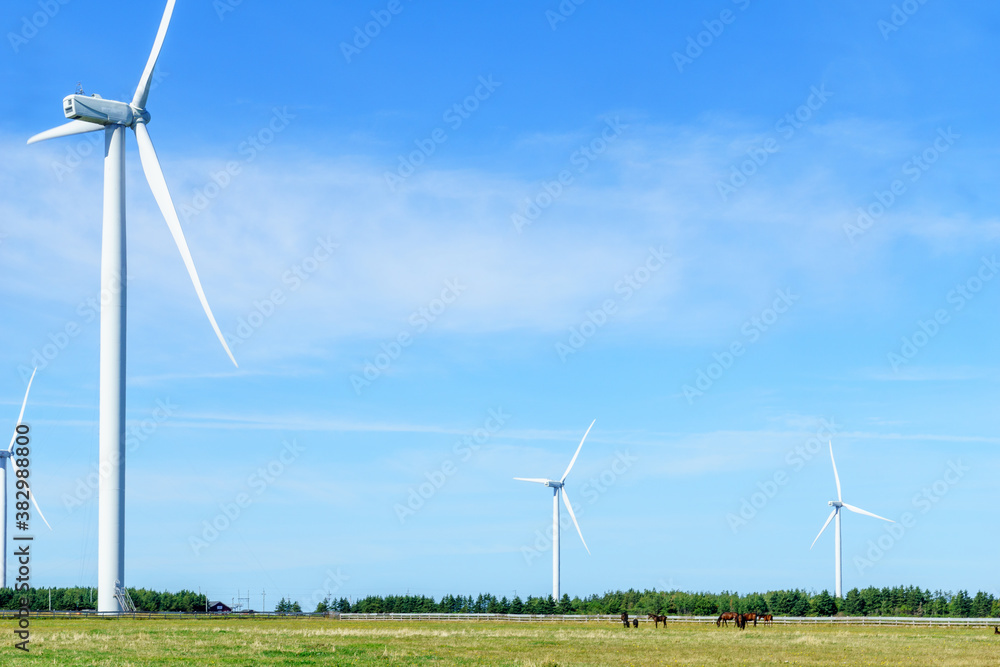 Wind turbines in the North Cape, PEI Wind turbines in the North Cape, PEI