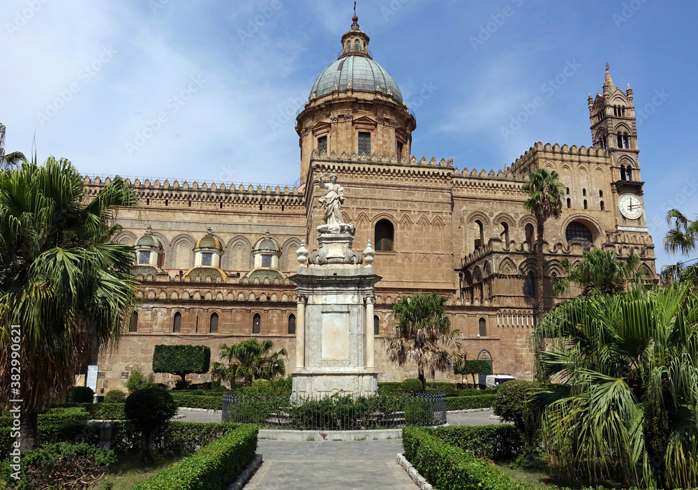 Italy. Cathedral of Palermo the capital of Sicilia 