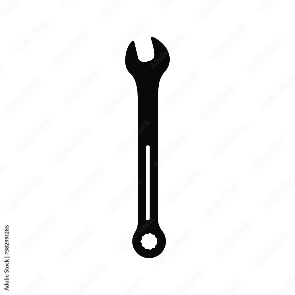 Wrench icon. Service tools vector. vector illustration Wrench icon. Service tools vector. vector illustration