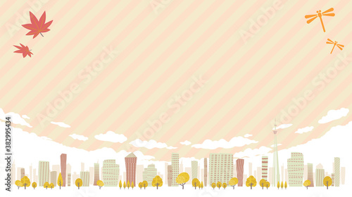 Townscape Autumn_sky 16-9 wide