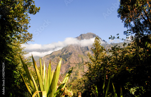 landscape of island of Reunion,