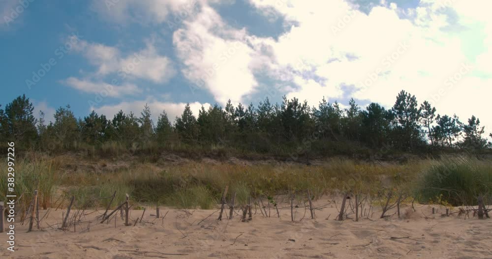 Poland Baltic Sea in Dabkowice, dune. Poland Baltic Sea in Dabkowice, dune.