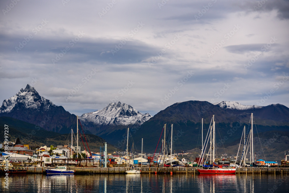 Ushuaia is the capital of Tierra del Fuego, Antártida e Islas del Atlántico Sur Province, Argentina, and the southernmost city of the country. Ushuaia claims the title of world's southernmost city. 