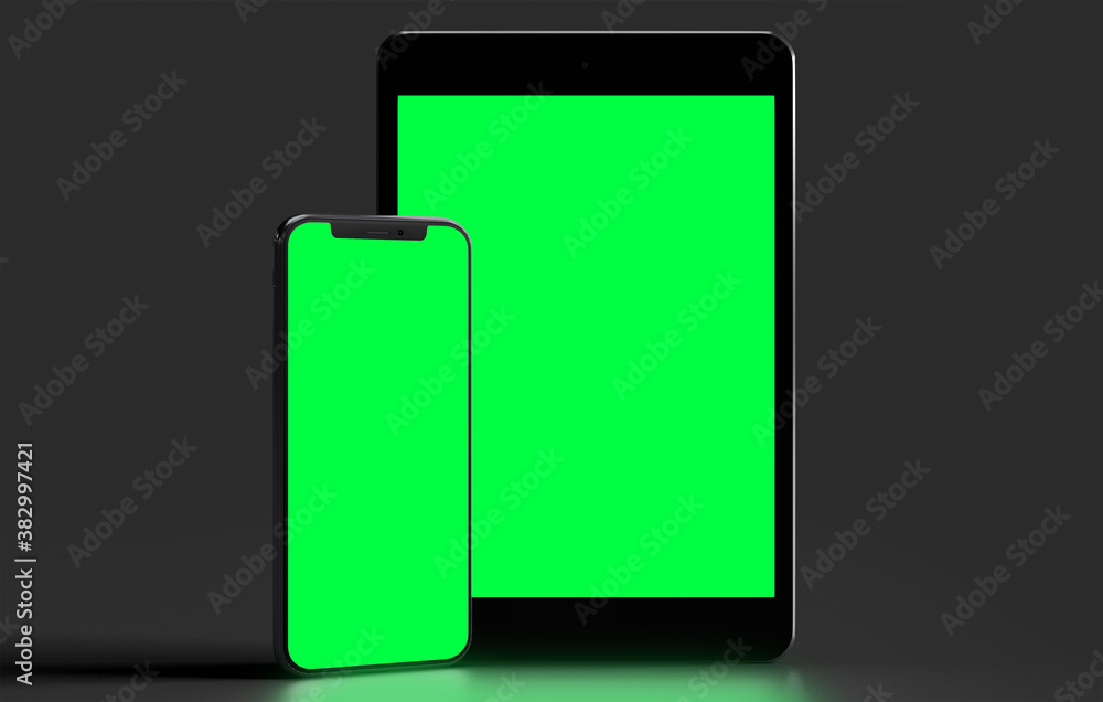 Device screen stationery mock up Device screen stationery mock up