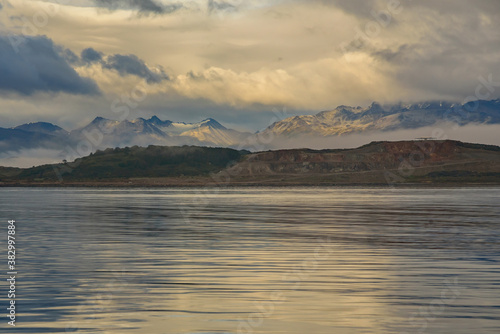 Beagle Channel is a strait in Tierra del Fuego Archipelago on the extreme southern tip of South America between Chile and Argentina.