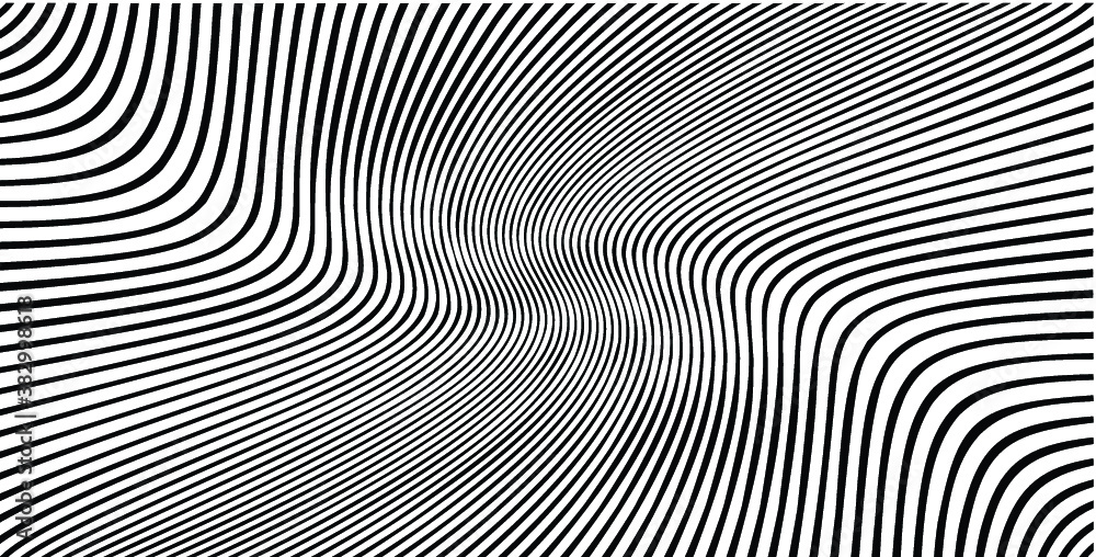 Abstract warped Diagonal Striped Background . Vector curved twisted slanting, waved lines texture
Abstract warped Diagonal Striped Background . Vector curved twisted slanting, waved lines texture