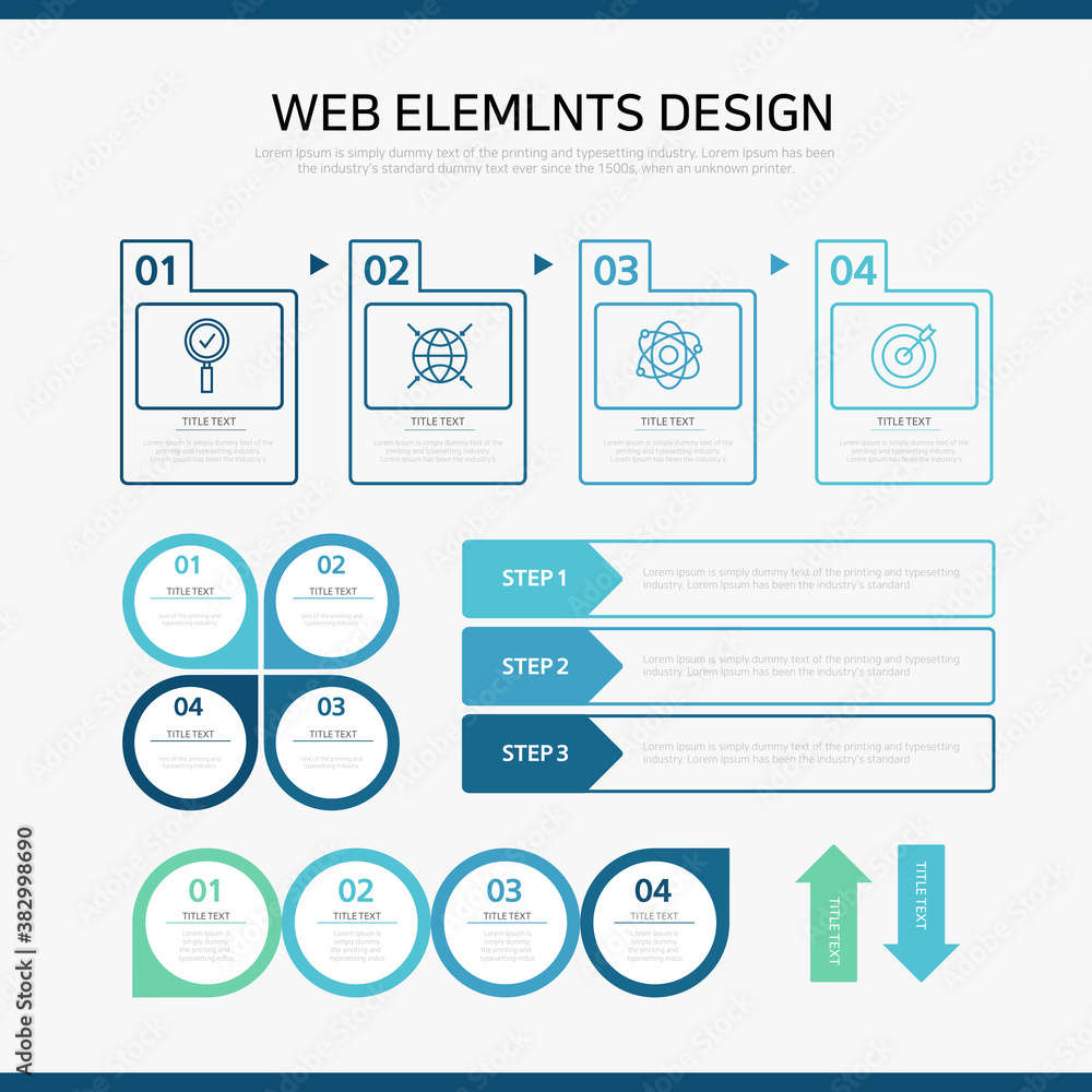 Simple and useful infographic collection Simple and useful infographic collection