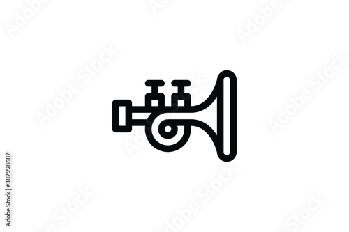 Music Instrument Icon - Tuba