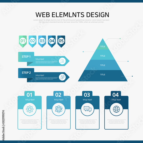 Simple and useful infographic collection