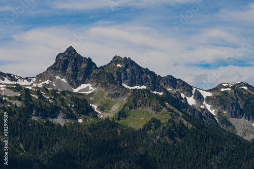 Wallpaper Mural sharp peaks in the distance Torontodigital.ca