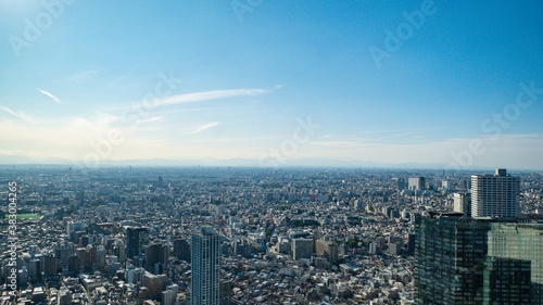 【都庁より】東京都・ビル群・風景 © BSDC