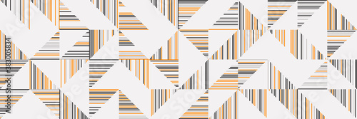 Colorful Geometric Vector Pattern Design