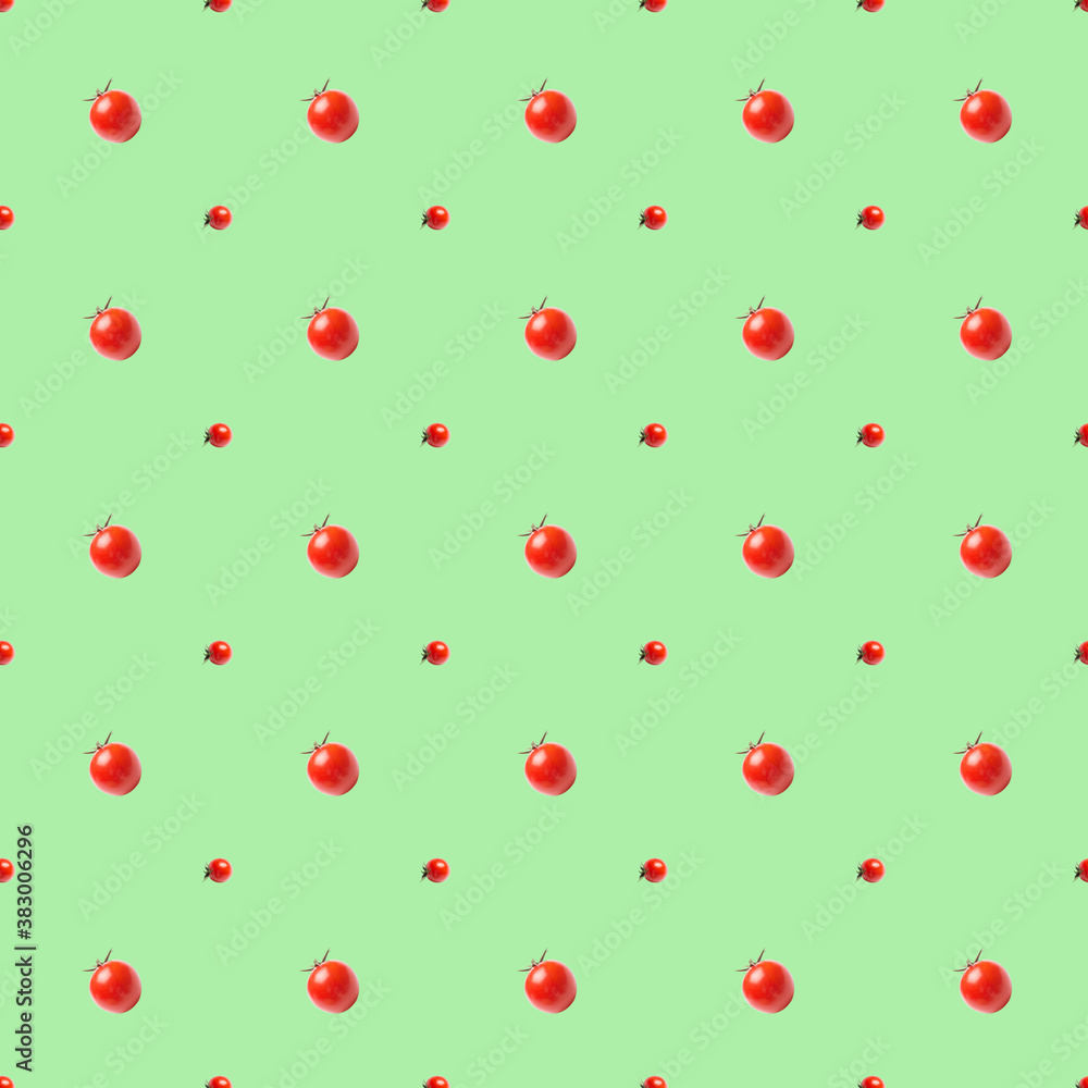 Fresh tomato seamless photographic pattern. Fresh tomato seamless photographic pattern.