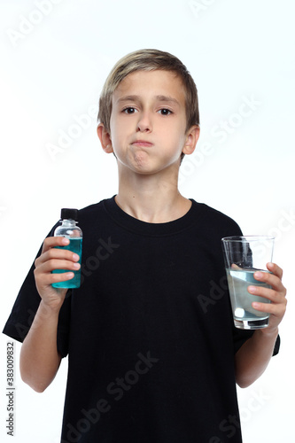Boy mouthwash
