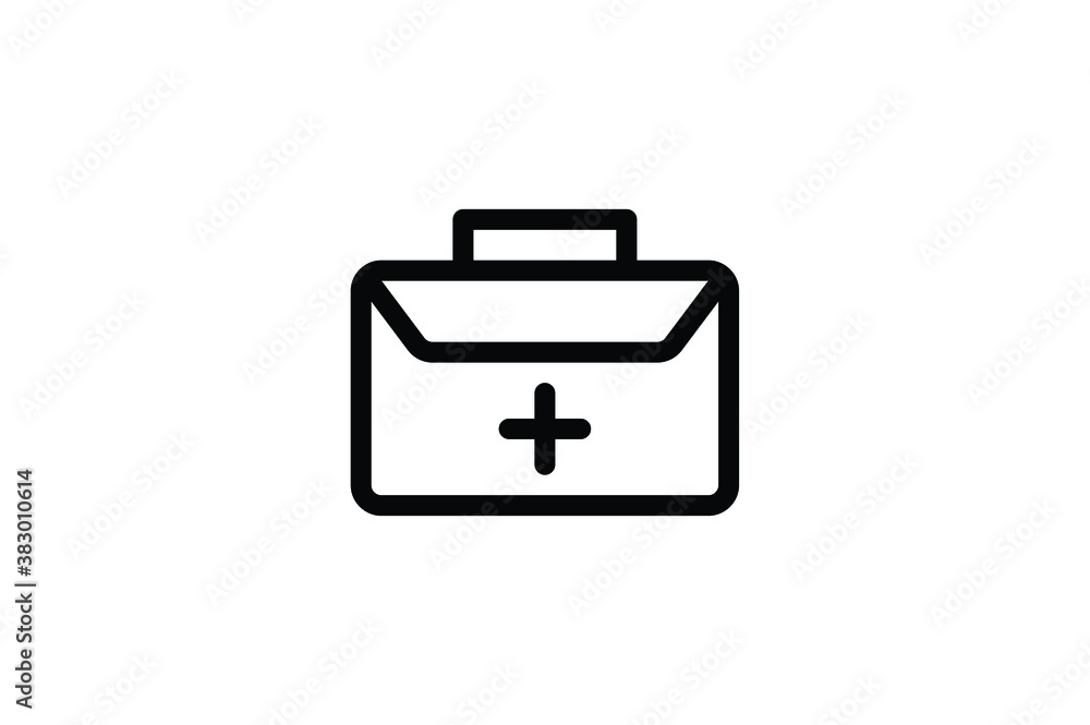 Medical Outline Icon - Medical Box Medical Outline Icon - Medical Box