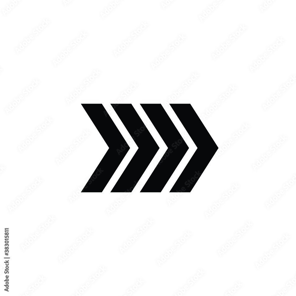 Arrow icon vector isolated on white, logo sign and symbol. Arrow icon vector isolated on white, logo sign and symbol.
