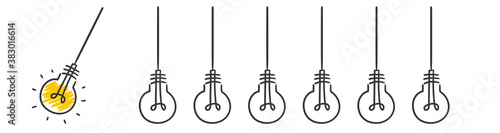 hang light bulb startup 