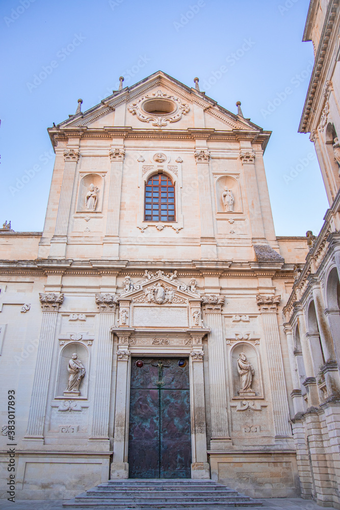 Puglia Lecce Italy Baroque facade