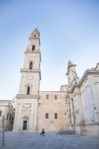 Puglia Lecce Italy Baroque piazza © TravellurStock
