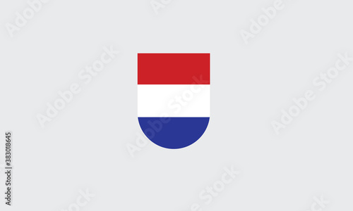 Free Download Netherlands flag shield vector illustration - GFXLoad