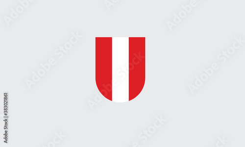 Peru flag shield vector illustration Free Download Peru flag shield vector illustration - GFXLoad