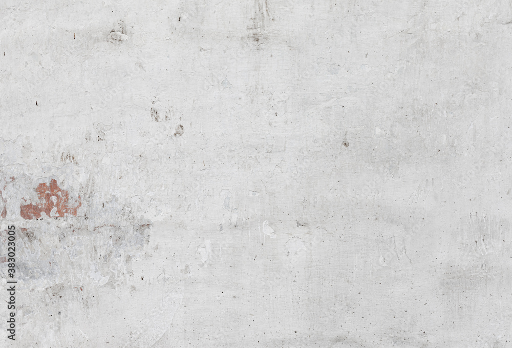 Fototapeta premium Blank concrete wall white color for texture background