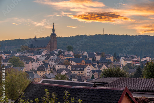 Schneeberg im Erzgebirge