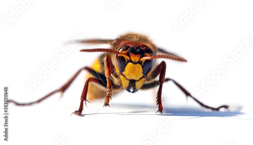 European hornet in latin Vespa crabro