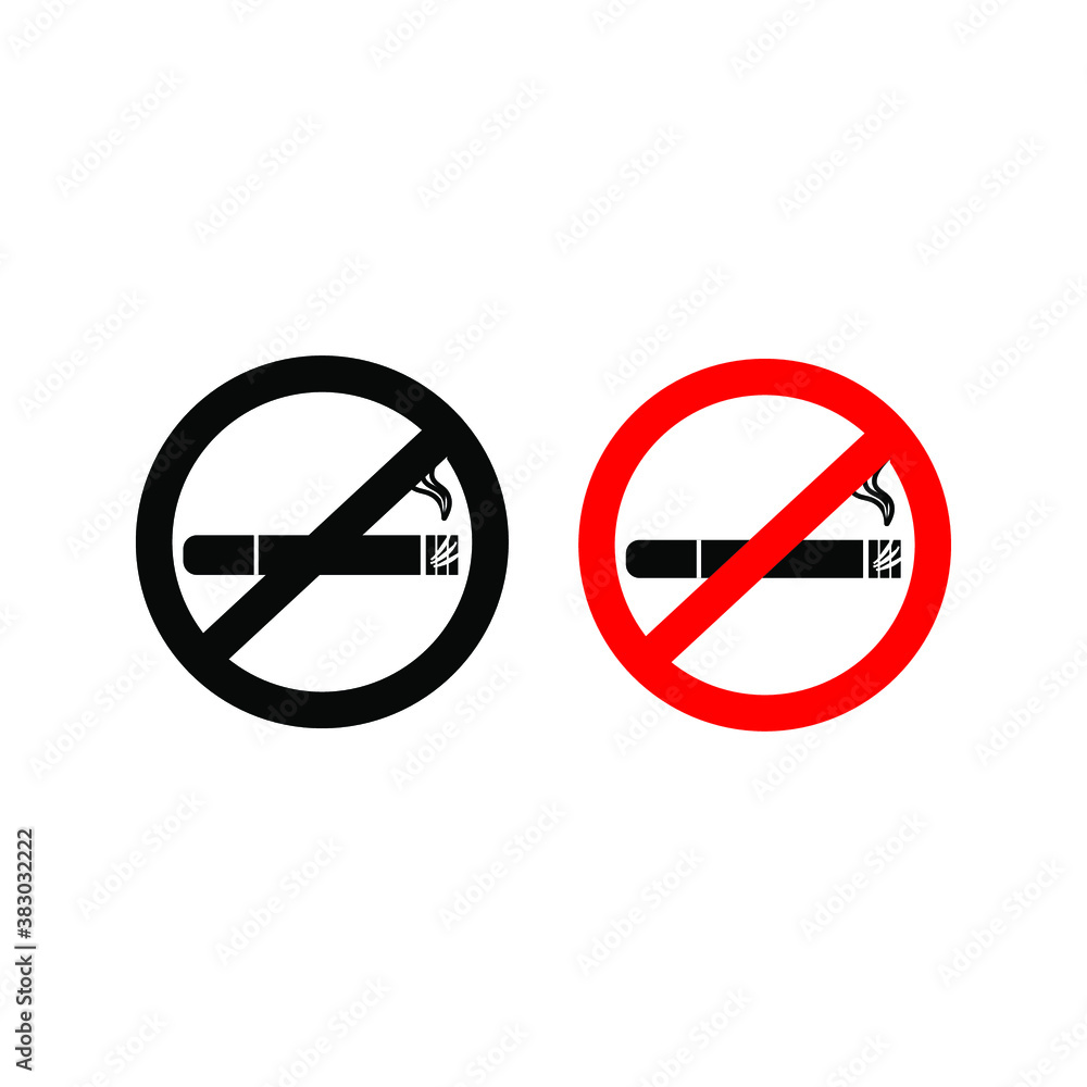 no smoking sign icon in this area. vector illustration no smoking sign icon in this area. vector illustration