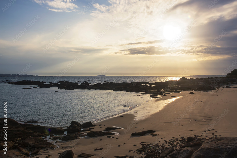 Fotografie Lontreira beach at sunset