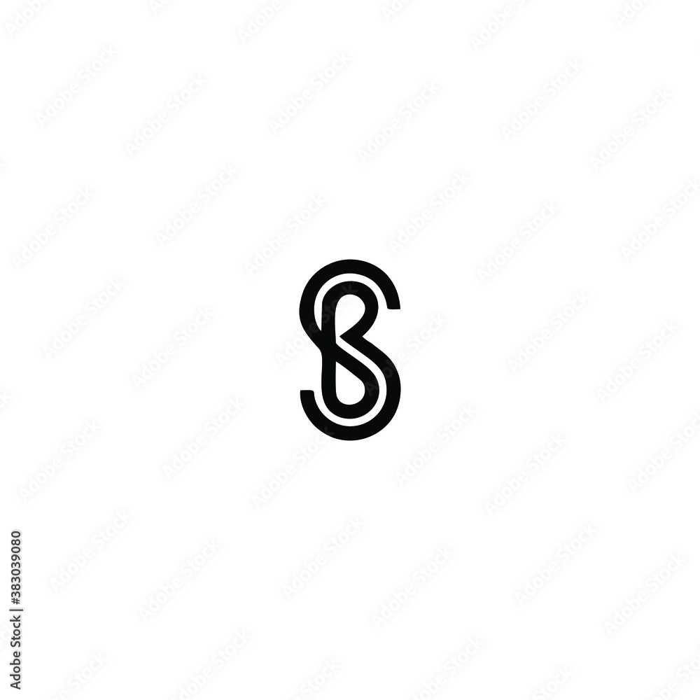 SB / BS initial logo design SB / BS initial logo design
