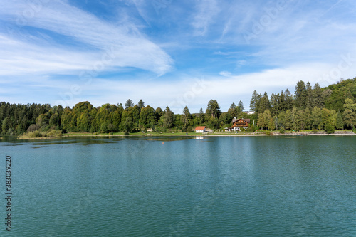 the view of Tegelberg from Forggensee September - 2020  photo