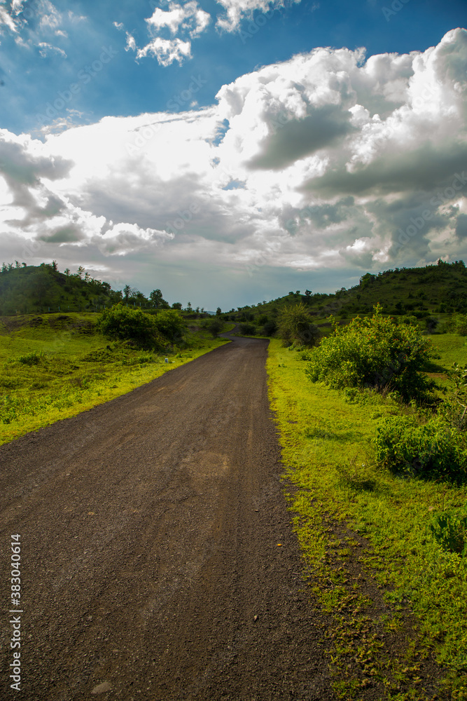 Fototapeta premium road to the sky 