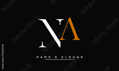 NA, AN, N, A  Abstract Letters Logo Monogram