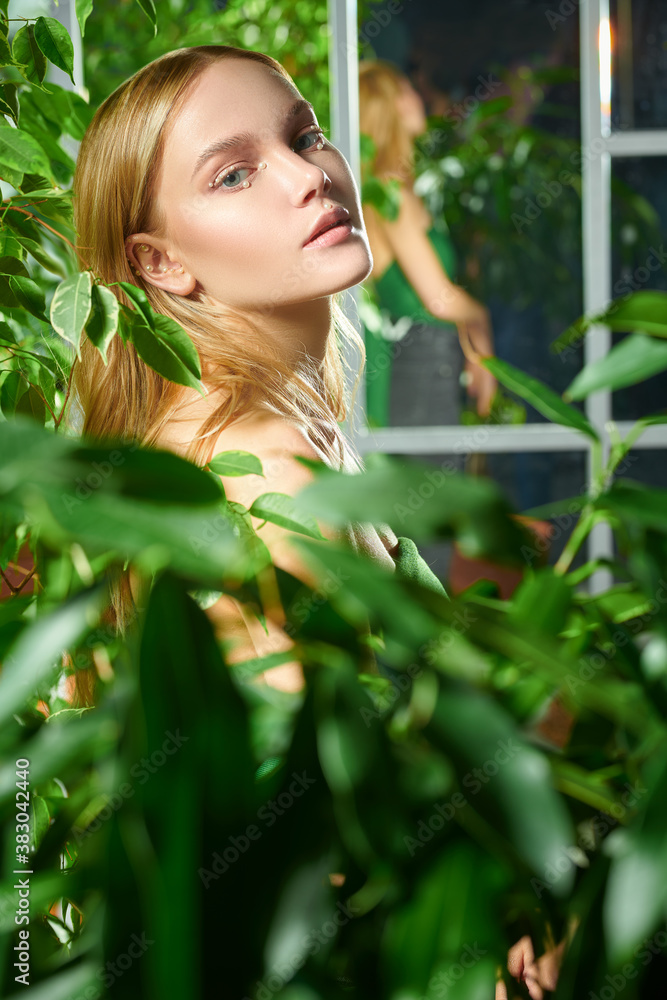 girl among the greenery girl among the greenery